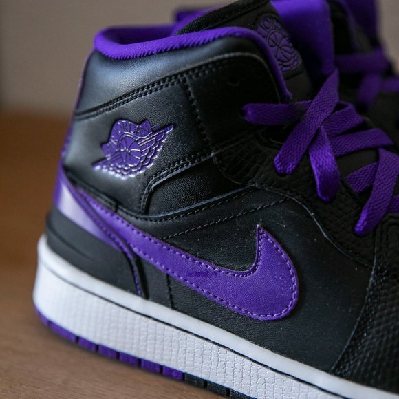 Air Jordan 1 Retro '86 Black and concord purple - Picture 11 of 16